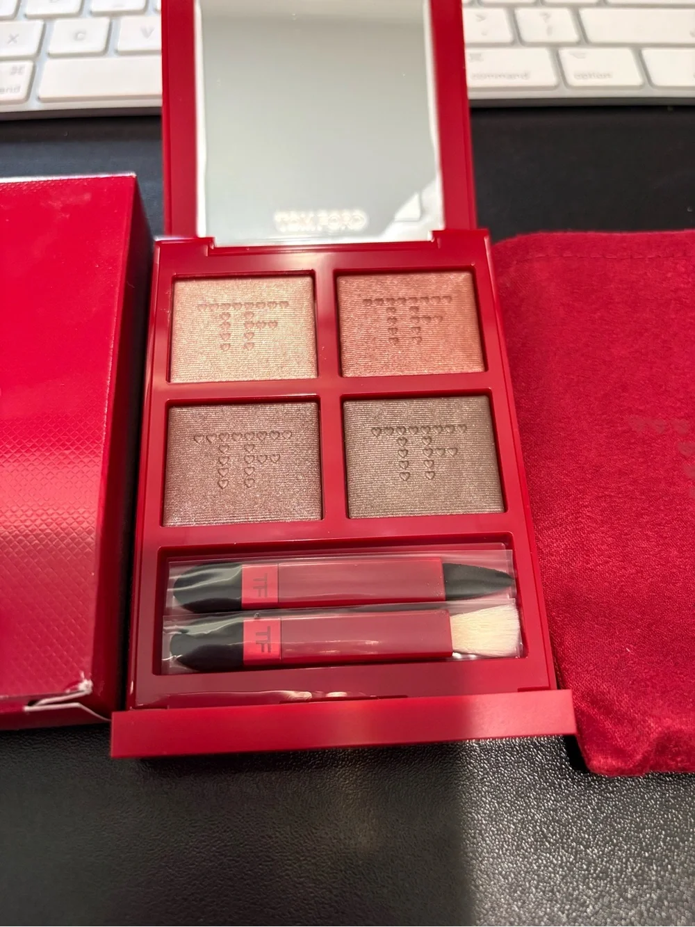 Tom Ford Eyeshadow Quad - Warm Rose & Bronze Tones